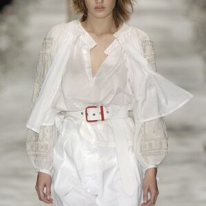 DRIES VAN NOTEN RUNWAY Cotton Jacket/Cape, Size Medium. Made in Belgium!